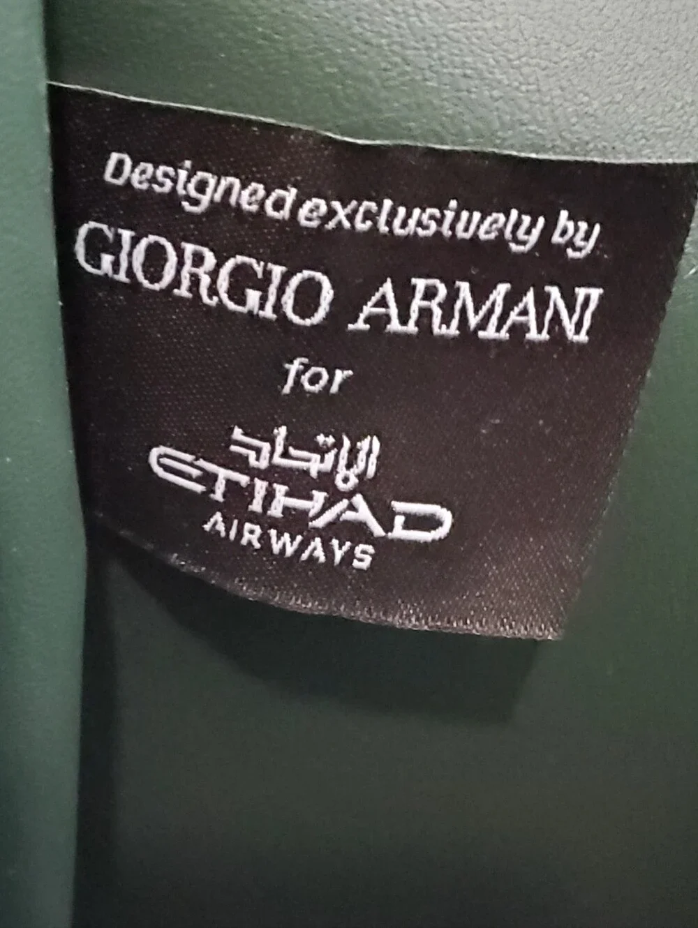 Georgio Armani Etihad Private Suites Portfolio Laptop Bag, 13